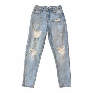 Distressed Blue Women's Jeans